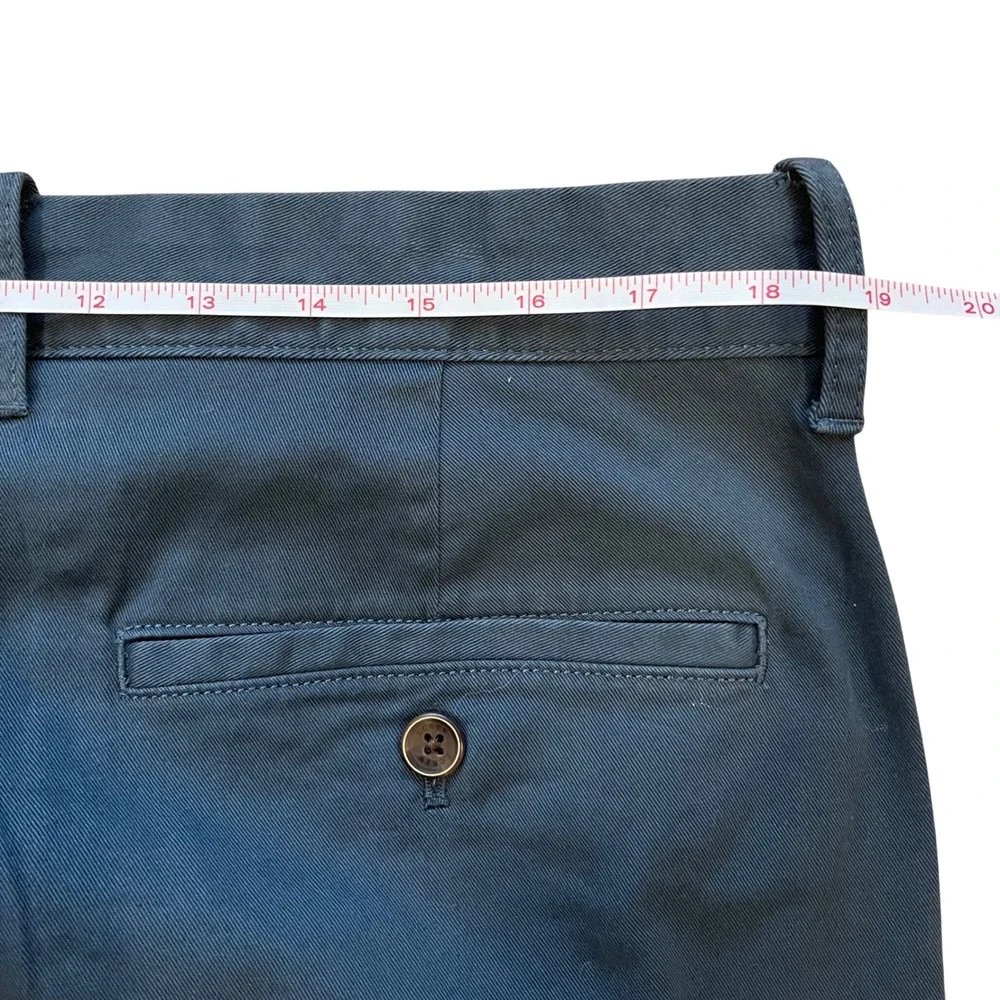 J.Crew Flex Straight Fit Chino Pants Navy‎ Blue 35x32 H3186 New